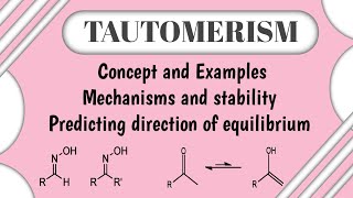 Tautomerism  Examples  Keto enol tautomerism  GOC  Organic Chemistry [upl. by Brezin]