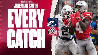 Ohio State WR Jeremiah Smith Highlights  Every Reception vs Akron [upl. by Judon]