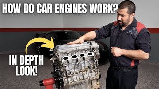 How Do Car Engines Work A Close Look at The Intricate Details of an Engine [upl. by Norrehc]