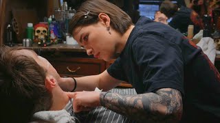 This Barber Girl Put Me to Sleep In 2 Minutes – Kyiv 🇺🇦 [upl. by Rask]