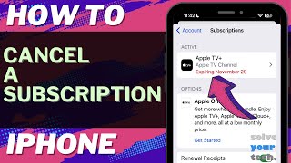 iOS 17 How to Cancel Subscription on iPhone [upl. by Cleasta]