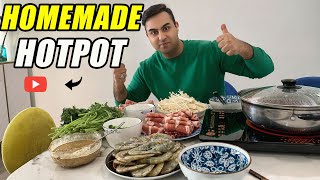 Homemade Hotpot  Hotpot recipe  Easy to cook Hot pot  Chinese Hot pot  Hotpot Pakistan  2022 [upl. by Polad]