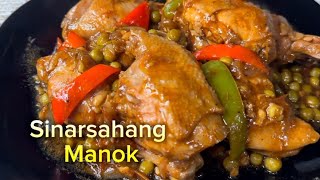 Sinarsahang Manok chickenrecipe chickenmenudo afritada [upl. by Aiotal]