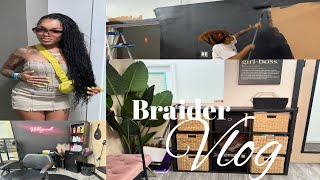 Braider Vlog Suite Transformation Moving into New Suite Revamping Rekindling Old Friendships [upl. by Yrnehnhoj942]