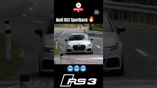 Audi RS3 Sportback flying on a hill climb race [upl. by Yseult124]