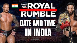 Royal Rumble 2024 Date And Time In India  WWE Royal Rumble 2024 [upl. by Ahsekad582]