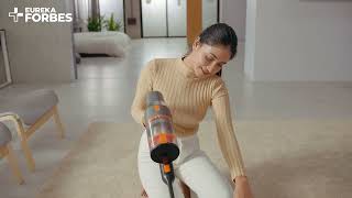 Eureka Forbes  Forbes Select Kordfree NXT Vacuum Cleaner  Demo Video [upl. by Najed]