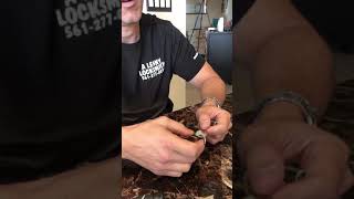 How to rekey kwikset Lock [upl. by Crellen933]