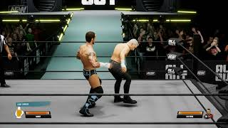 AEW Fight Forever  CM Punk vs Darby Allin  AEW Championship [upl. by Namqul139]