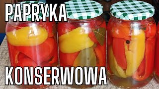 Najlepsza 🌶️Papryka Marynowana 🌶️Prosty Sprawdzony Przepis [upl. by Alenas]