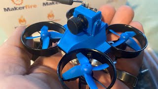 Makerfire Armor Blue Bee FPV Starter KIT 65mm Racing Drone RC Quadcopter wAltitude Hold Function [upl. by Trinl]