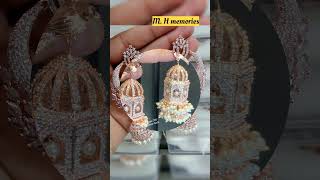 Beautiful bridal earrings collection designs for girl beautiful earrings girls [upl. by Turner]