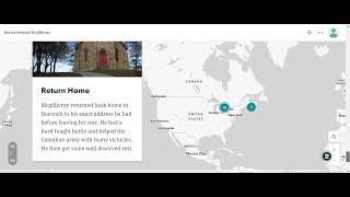 Story Map WWI Soldier Project  Part 3 [upl. by Ebeneser373]