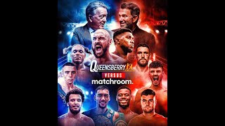 MATCHROOM vs QUEENSBERRY 5V5 WEIGHTS How about those heavies [upl. by Line]