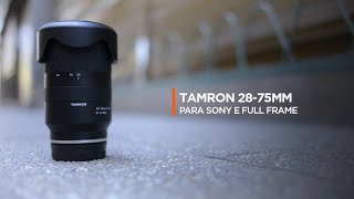 TAMRON 2875mm f28 en Sony a7III  ¿Un buen OBJETIVO para retratos  REVIEW y TEST  En ESPAÑOL [upl. by Edea]