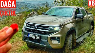 YENİ AMAROK V6 İLE DAĞA ÇIKTIK ÜZÜM TOPLADIK  BAHÇEYE GİTTİK TÜM YETENEKLERİNİ DENEDİK  AİLE VLOG [upl. by Rosalie]