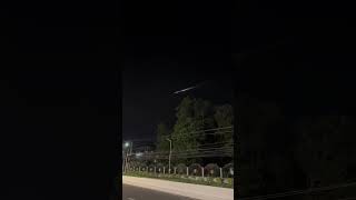 Meteor shower observed in Digos City Philippines [upl. by Manuela]