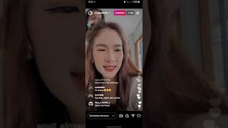 live streaming instagram Shanice margaretha le artis pemain ftv [upl. by Nosnevets]