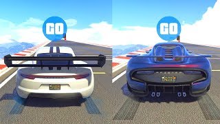 PFISTER NEON vs PFISTER 811 TEST DE VELOCIDAD GTA 5 ONLINE [upl. by Kaylil]