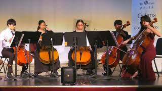 【2024 亞悅三重奏首屆室內音樂賽】Marcha de Caballeria for Six Cellos Rachel NewCellissimo Cello Choir [upl. by Slyke]