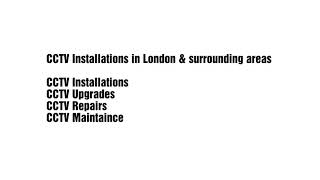 CCTV Camera Installation London Upgrade Repair Maintaince HD Cameras Ultra 4k Cameras [upl. by Nola]