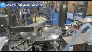 Automatic Vertical liquid pouch sachet machine for liquid and cream Plastic Bag [upl. by Tak756]