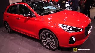 2017 Hyundai i30  Exterior and Interior Walkaround  Debut at 2016 Paris Motor Show [upl. by Irihs700]