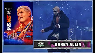 ENTRANCE Darby Allin WWE2k24 [upl. by Ros]