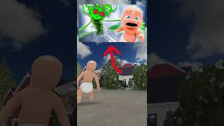 CLICK Baby Escapes EVIL SPRUNKI TORNADO [upl. by Liban]