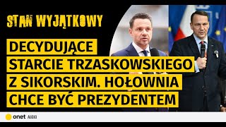 Hołownia chce być prezydentem Decydujące starcie Trzaskowskiego z Sikorskim CBA zatrzymuje Sutryka [upl. by Ztnaj]