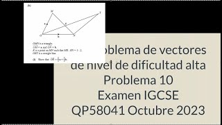 Un problema de vectores [upl. by Unni189]