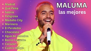 MALUMA LAS MEJORES 2024  Madrid  Qué Pena [upl. by Cirde]