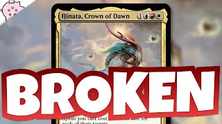 This Commander is Broken  Hinata DawnCrowned  Overpowered  Kamigawa Neon Dynasty Spoiler  MTG [upl. by Notgnirra]