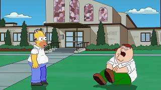 AN Mugen Request 1513 Cheap Homer Simpson VS Peter Griffin [upl. by Okia]