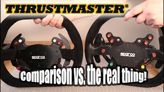 Thrustmaster Sparco P310 REVIEW 😲 Comparison to the real thing [upl. by Otrevogir]