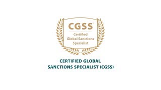 ACAMS New certification in Global Sanctions CGSS [upl. by Bergren]