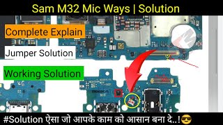 Sam M32 Mic Ways  M325f Mic Problem Solution  Not Working  Technical Mustak  mic samm32 ways [upl. by Jasen757]