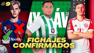 ÚLTIMOS RUMORES Y FICHAJES YA CONFIRMADOS MERCADO INVIERNO 2324 9 [upl. by Marteena309]