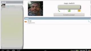 Telefonieren mit dem Samsung Galaxy Tab 2 101 [upl. by Tegdig]