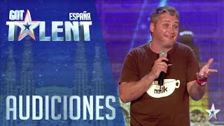 Chistes propios energía ¡Joe hace reír a todo el Teatro  Audiciones 5  Got Talent España 2016 [upl. by Lopez353]