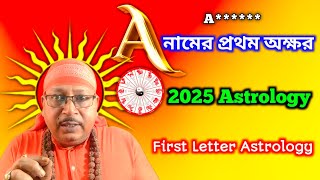 Astrology Predictions for 2025 A Names Astrology Names [upl. by Whitaker590]