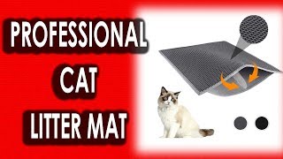 Best Waretary Professional Cat Litter Mat  Honeycomb Double Layer Urine Proof Trapping Mat [upl. by Bunce]