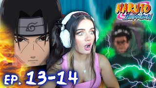 GUY SENSEI Vs Kisame Naruto SHIPPUDEN  REACTION  Episode 13 amp 14 [upl. by Icats]