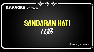 karaoke sandaran hati letto karaokemusic karaoke coversong [upl. by Sunda661]