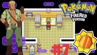 Let’s play Pokémon Fire red Part 7  varmilion gym leader Lt surge [upl. by Atirehs337]