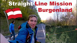 Straight Line Mission across Burgenland Austria [upl. by Aidua214]