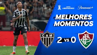 ATLÉTICO MINEIRO 2 x 0 FLUMINENSE  CONMEBOL LIBERTADORES 2024  Paramount Plus Brasil [upl. by Carmelo]