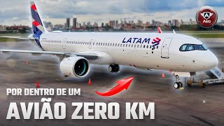 AVIÃO ZERINHO Por dentro do AIRBUS A321Neo da LATAM [upl. by Paucker]