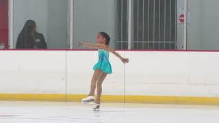 LUCIANA CERDA MOANA NACIONAL 2017 PATINAJE ARTISTICO [upl. by Zacharia]