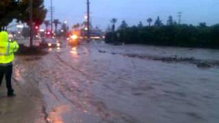 Loma Linda Flooding 122210 Mountain View Ave Clip 13 [upl. by Marylinda927]